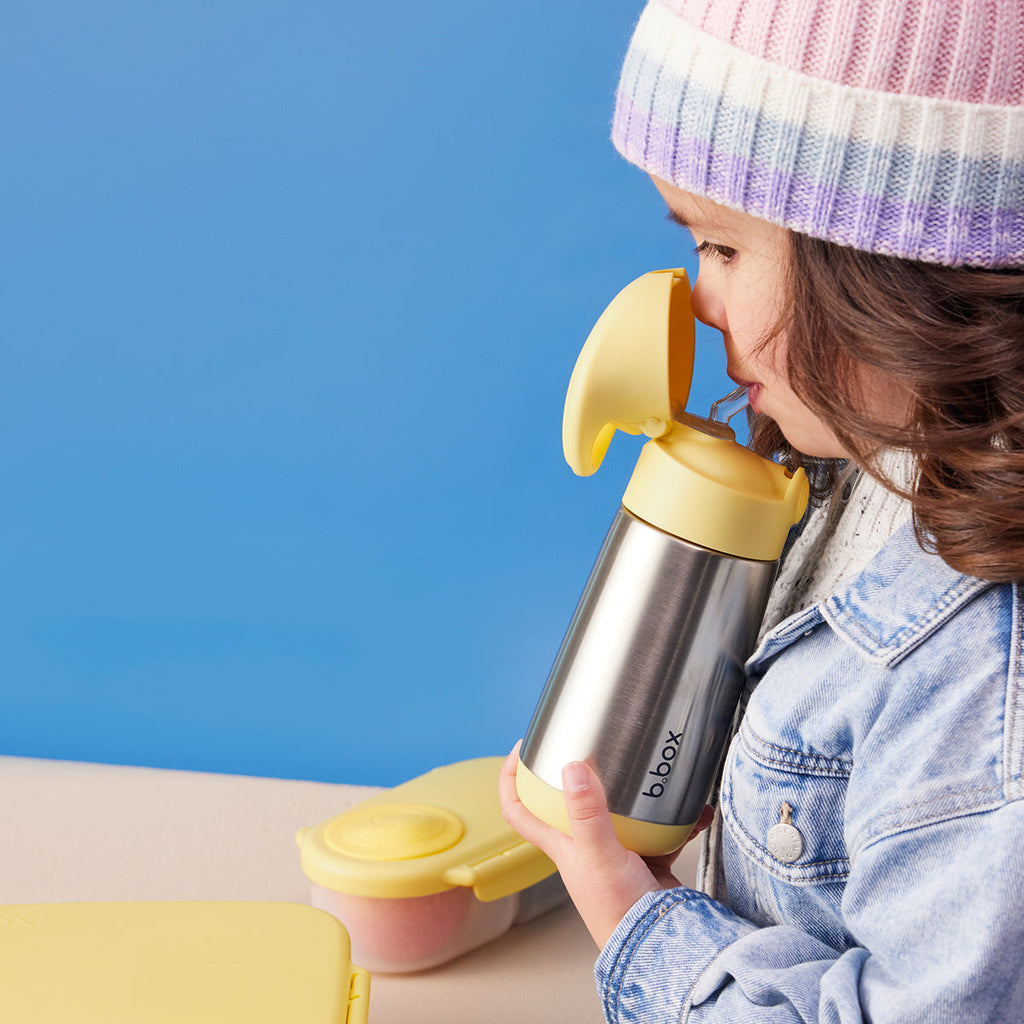 Bottiglia per bevande isolata da 350 ml - lemon twist