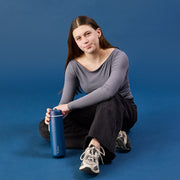 Bottiglia flip top isolata da 690 ml - mezzanotte