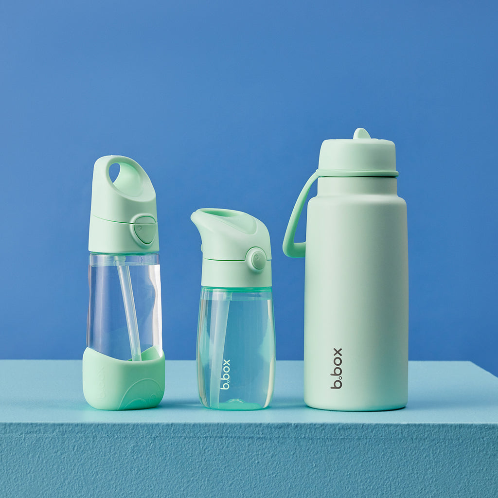 Bottiglia isolata Flip Top da 1 litro - menta verde