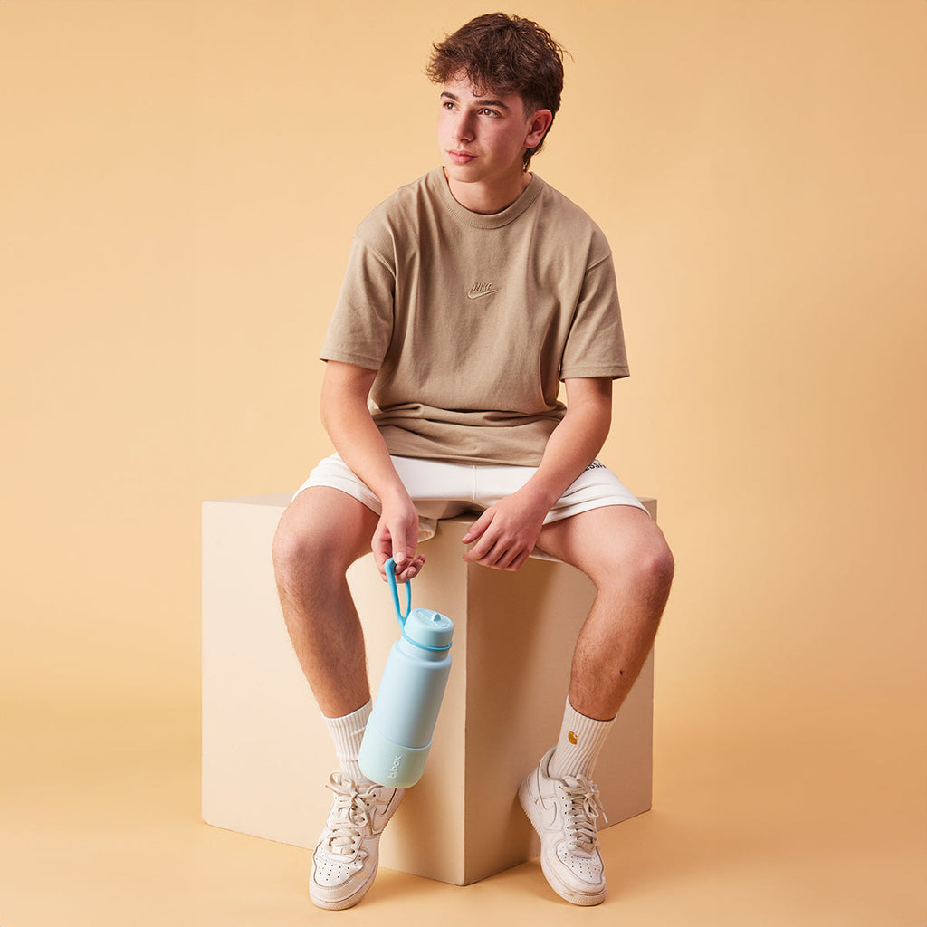 Bottiglia isolata Flip Top da 1 litro - Laguna