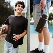 Bottiglia isolata Flip Top da 1 litro - spazio profondo