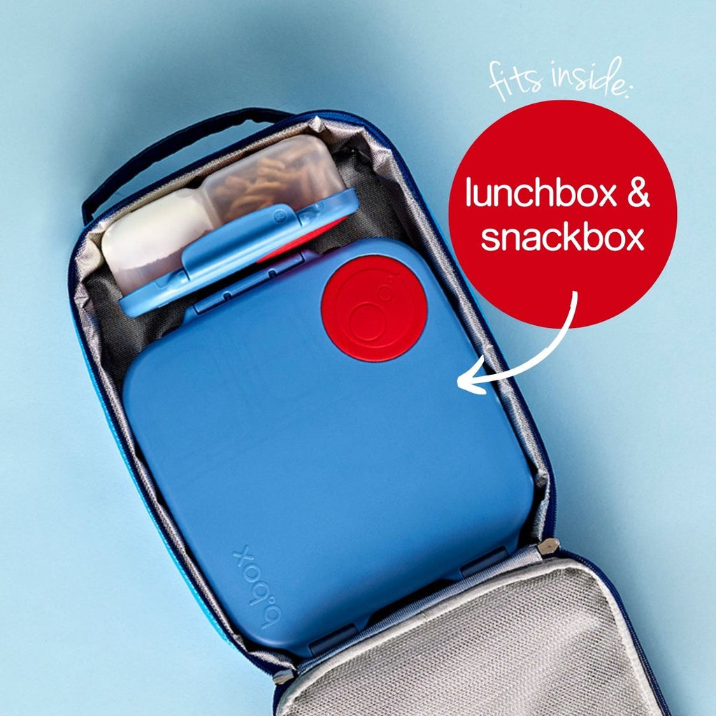 borsa pranzo isolata flexi - blu profondo