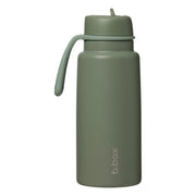 Bottiglia isolata Flip Top da 1 litro - oliva