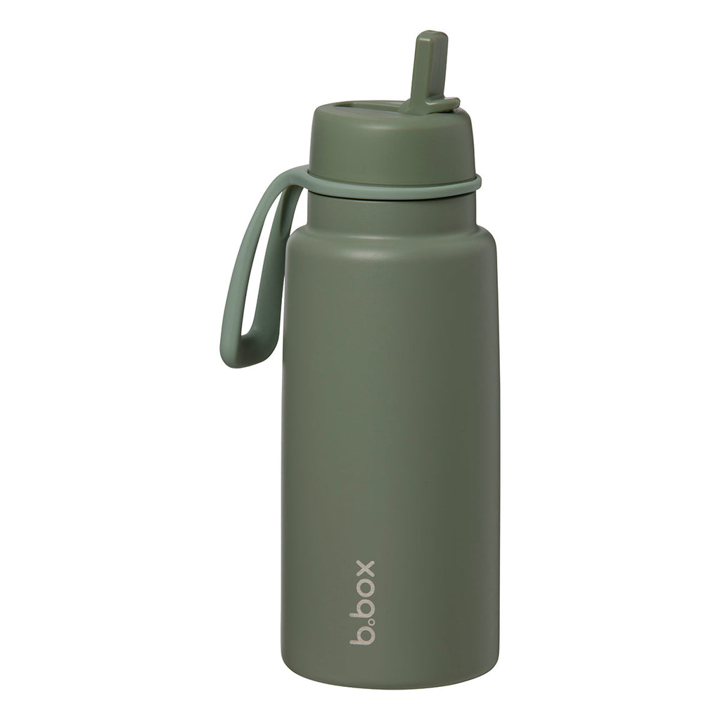 Bottiglia isolata Flip Top da 1 litro - oliva