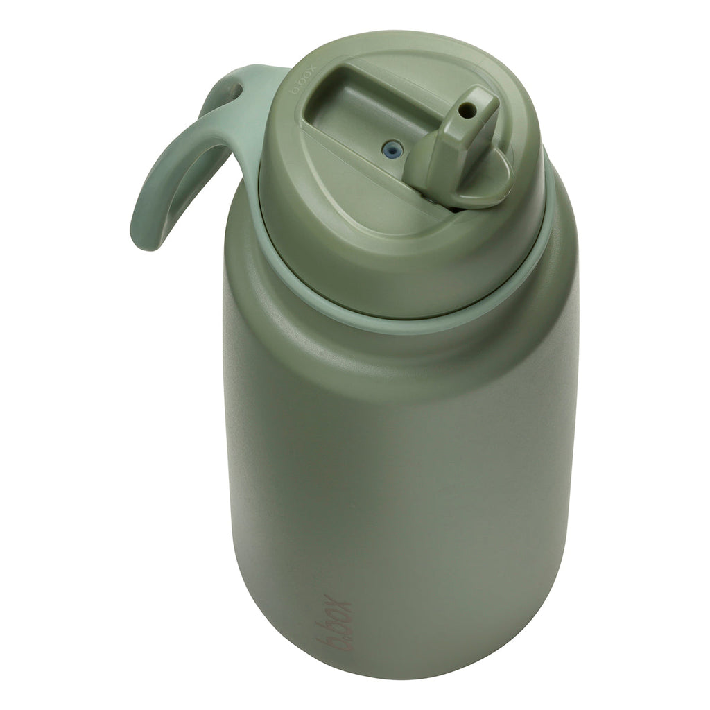 Bottiglia isolata Flip Top da 1 litro - oliva