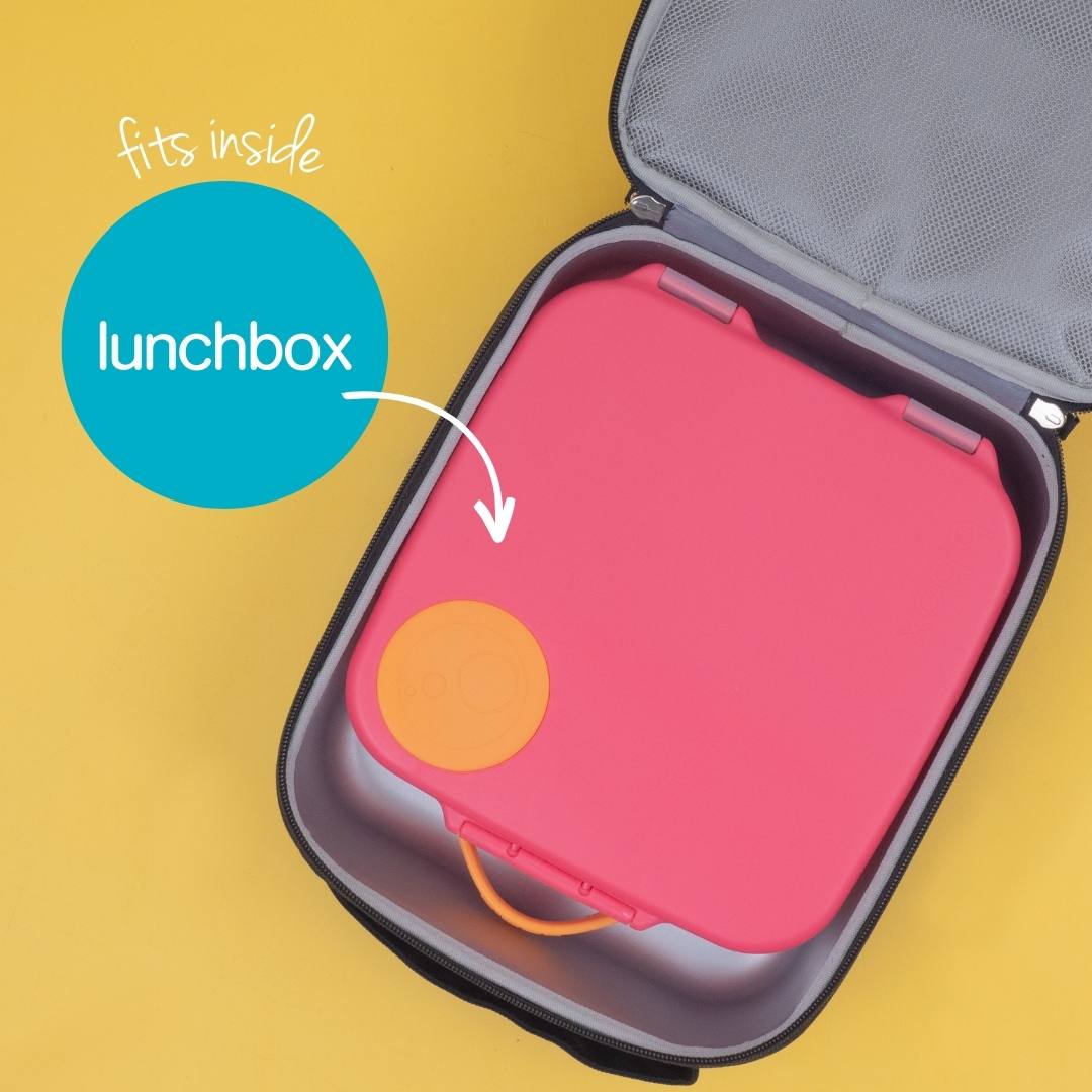 borsa per il pranzo isolata - corsa allo spazio