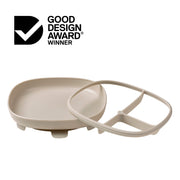 Suction plate 2 in 1 - latte