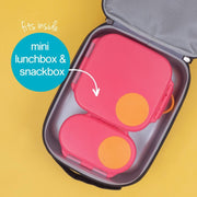 borsa per il pranzo isolata - corsa allo spazio