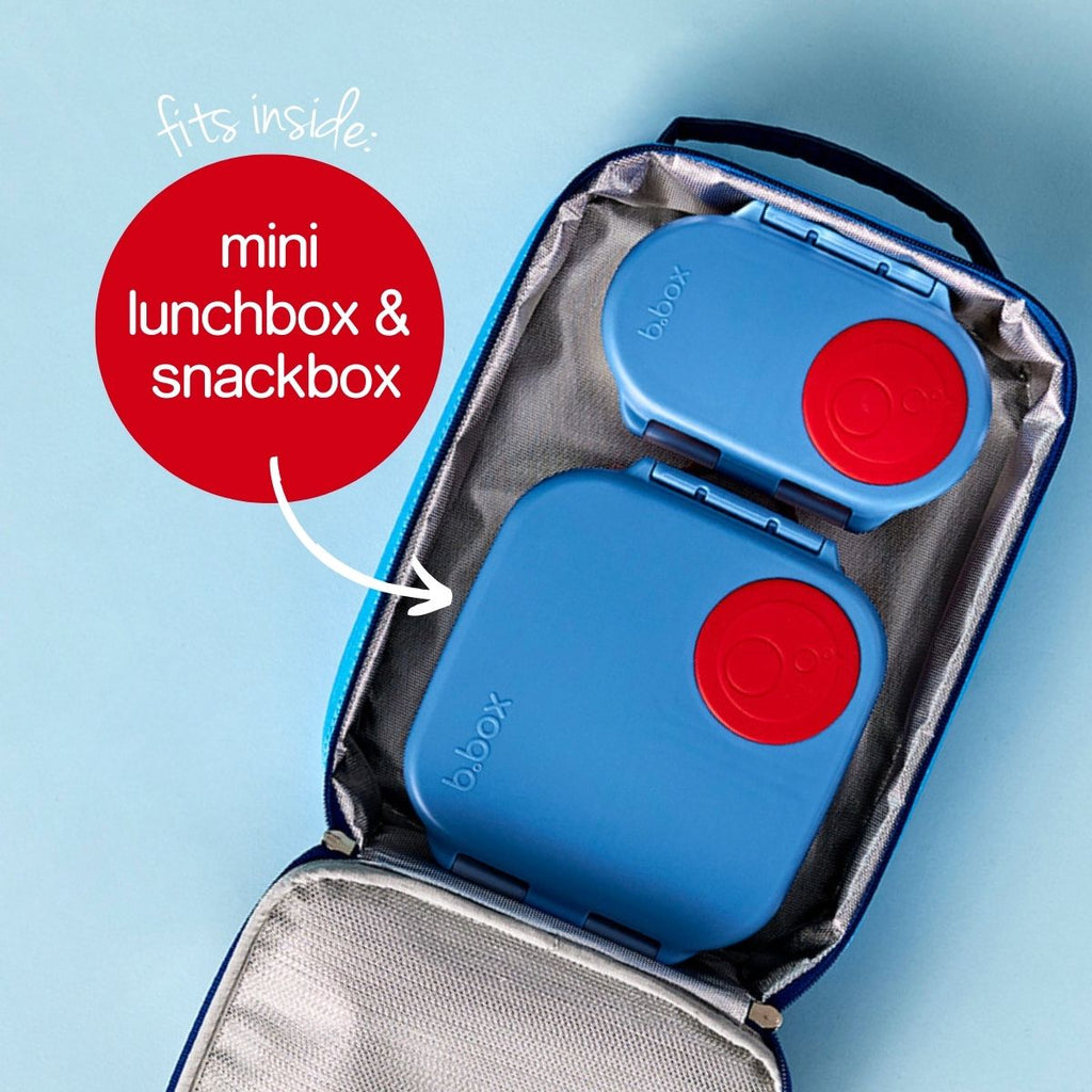 borsa pranzo isolata flexi - blu profondo