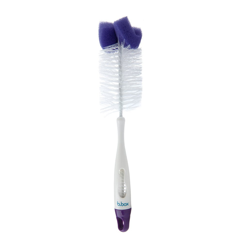 Bottle and teat cleaner 2 in 1 - Plum Punch