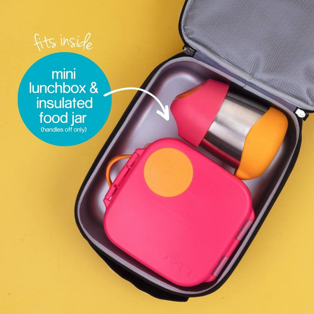borsa per il pranzo isolata - corsa allo spazio