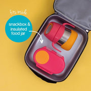 borsa per il pranzo isolata - corsa allo spazio