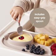 Tappetino per la pappa Roll + Go - Latte