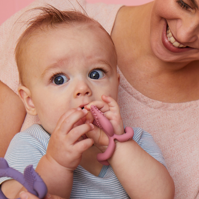 Teether da polso - Blush