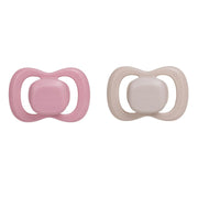 confezione doppia di succhietti - berry + blush