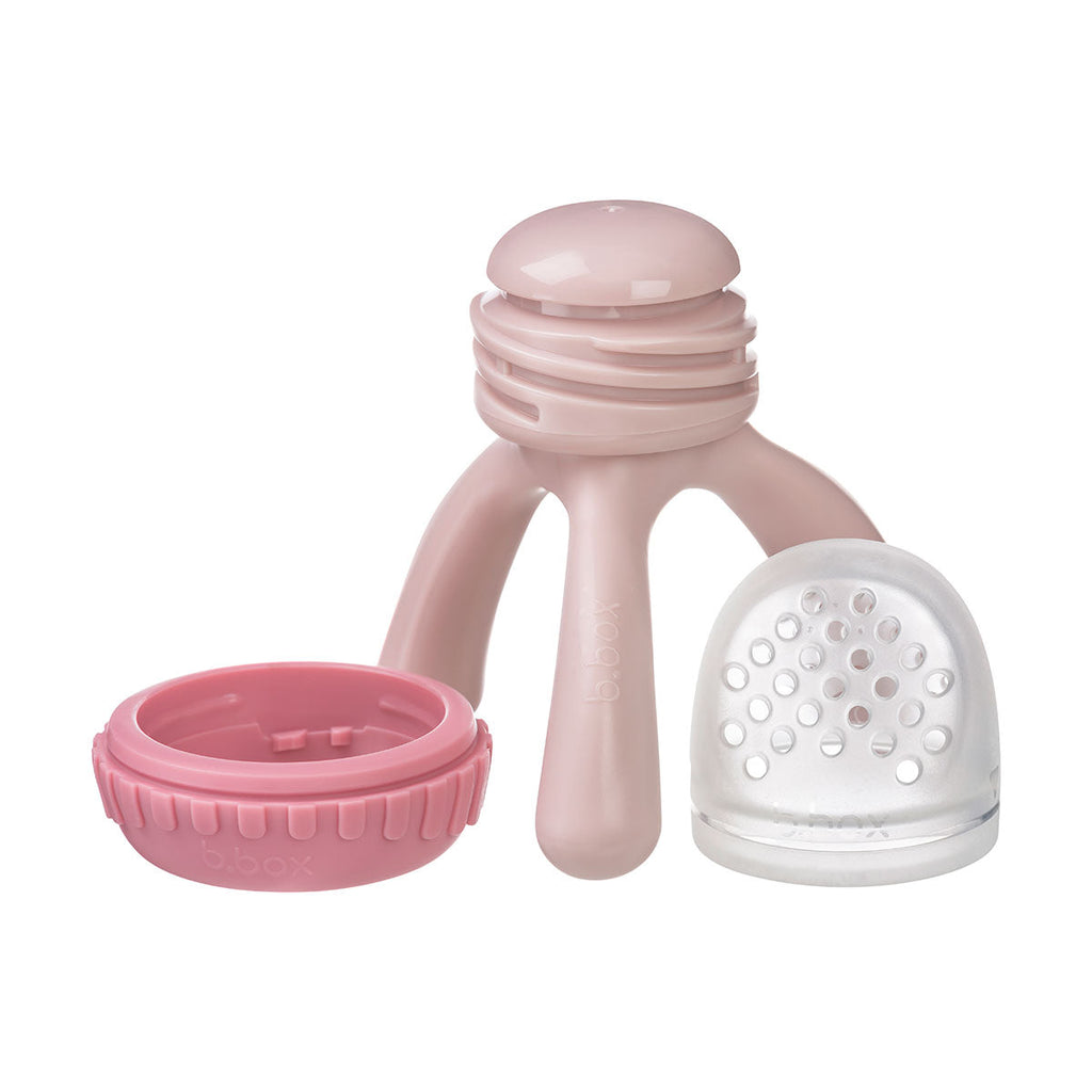 Mangiatoia in silicone per alimenti freschi - blush
