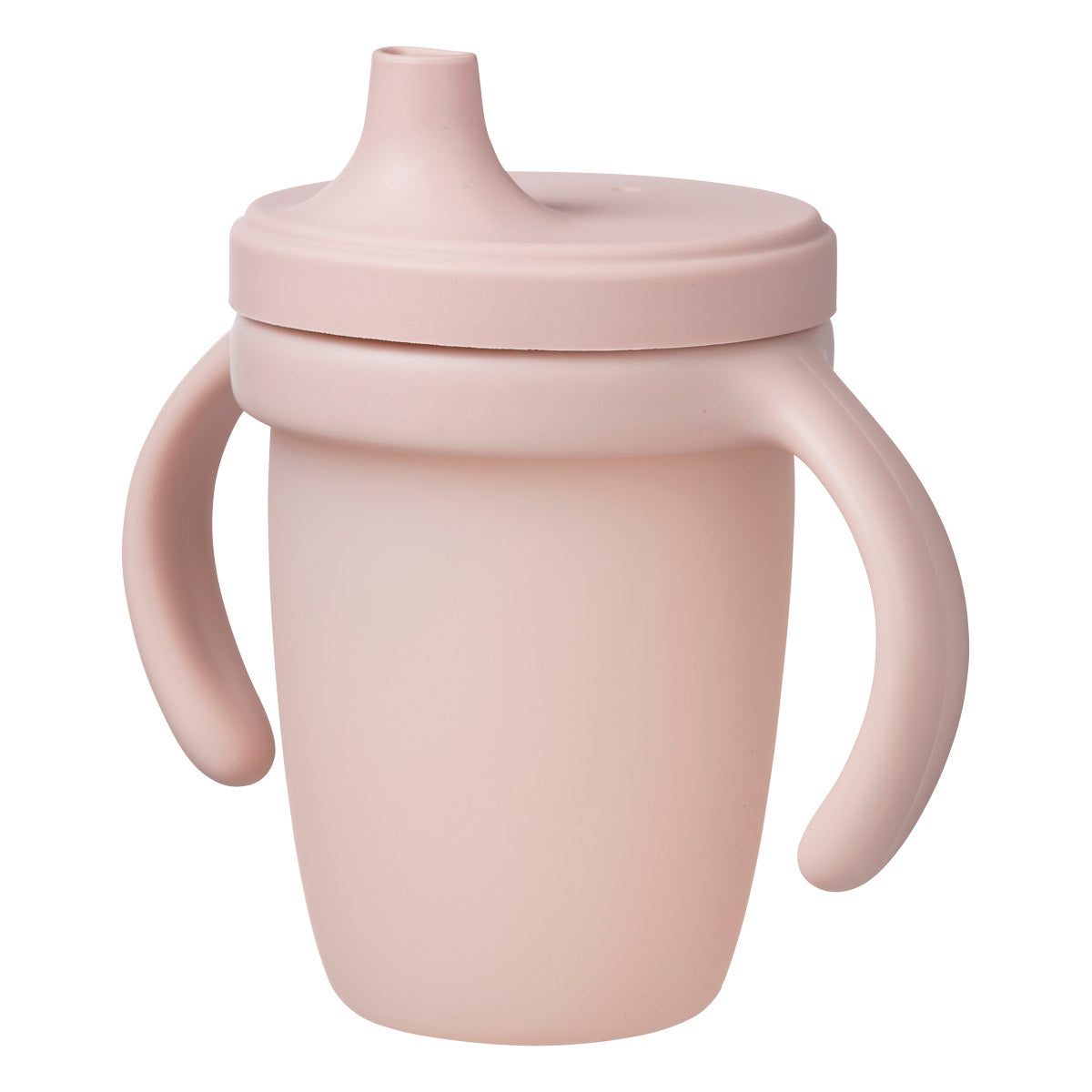 Tazza con beccuccio in silicone - blush
