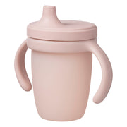 Tazza con beccuccio in silicone - blush