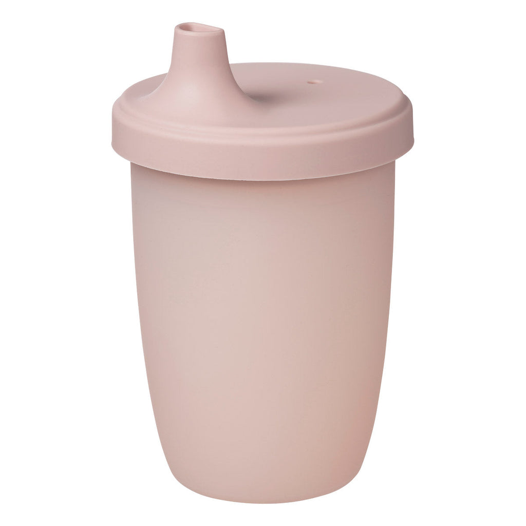 Tazza con beccuccio in silicone - blush