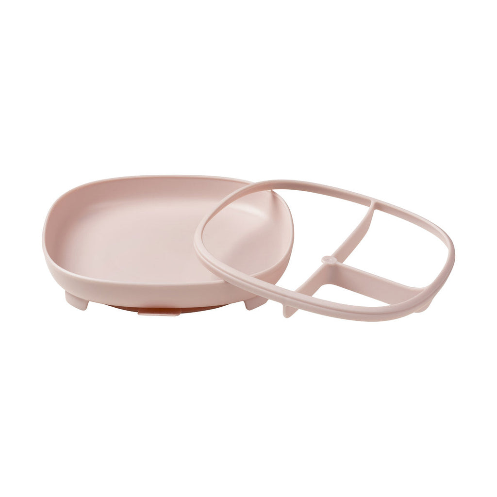 Suction plate 2 in 1 - blush