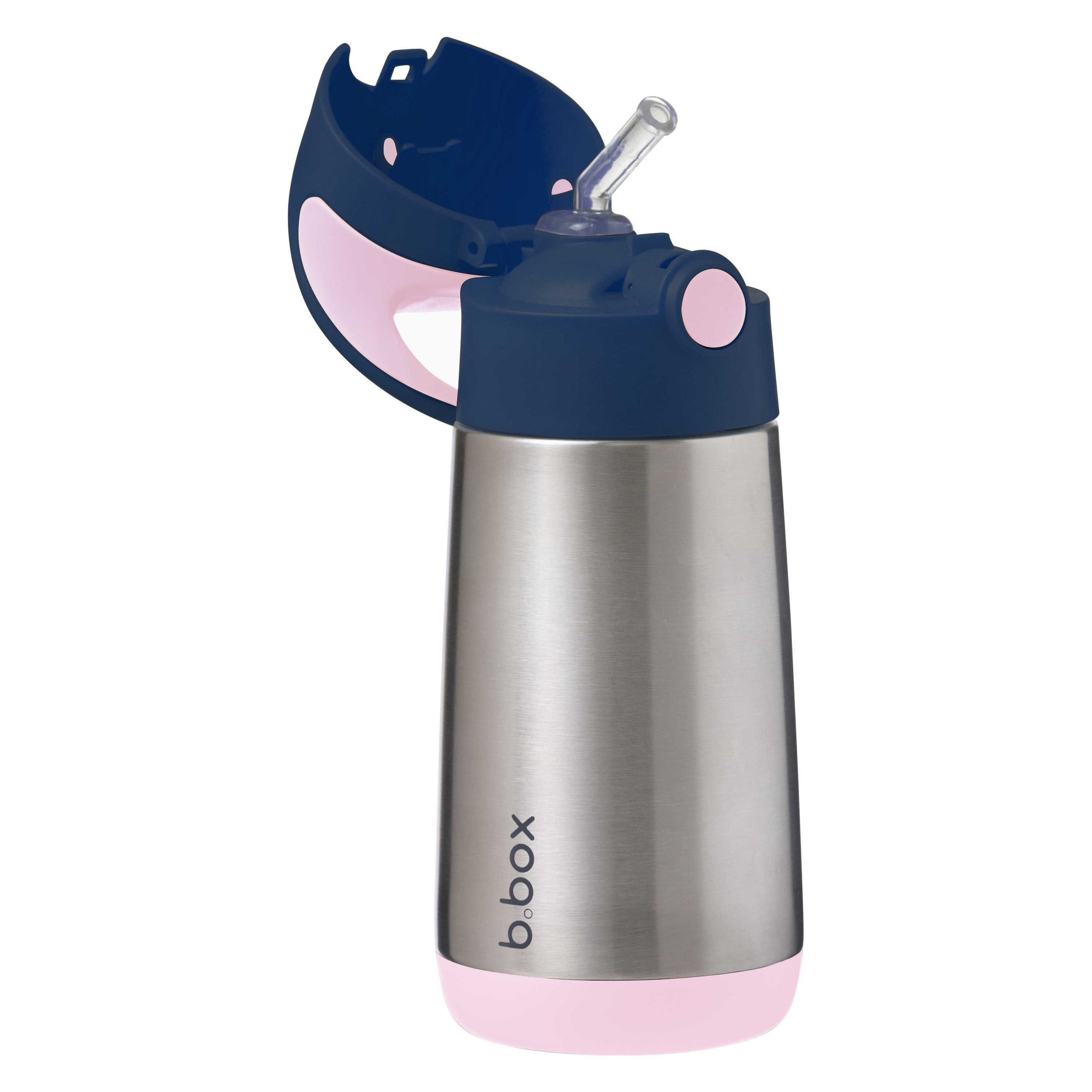 Bottiglia per bevande isolata da 350 ml - rosa indaco