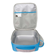 borsa per il pranzo isolata - corsa allo spazio