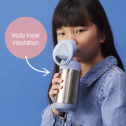 Bottiglia per bevande isolata da 350 ml - lemon twist