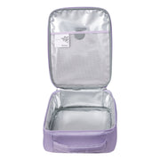 borsa da pranzo isolata flexi - giardino lilla