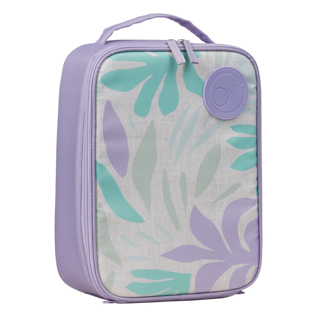 borsa da pranzo isolata flexi - giardino lilla