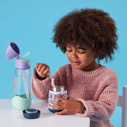 barattolo isolato per alimenti mini - blu mimetico