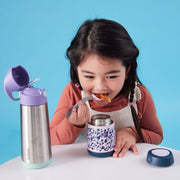 barattolo isolato per alimenti mini - blu mimetico