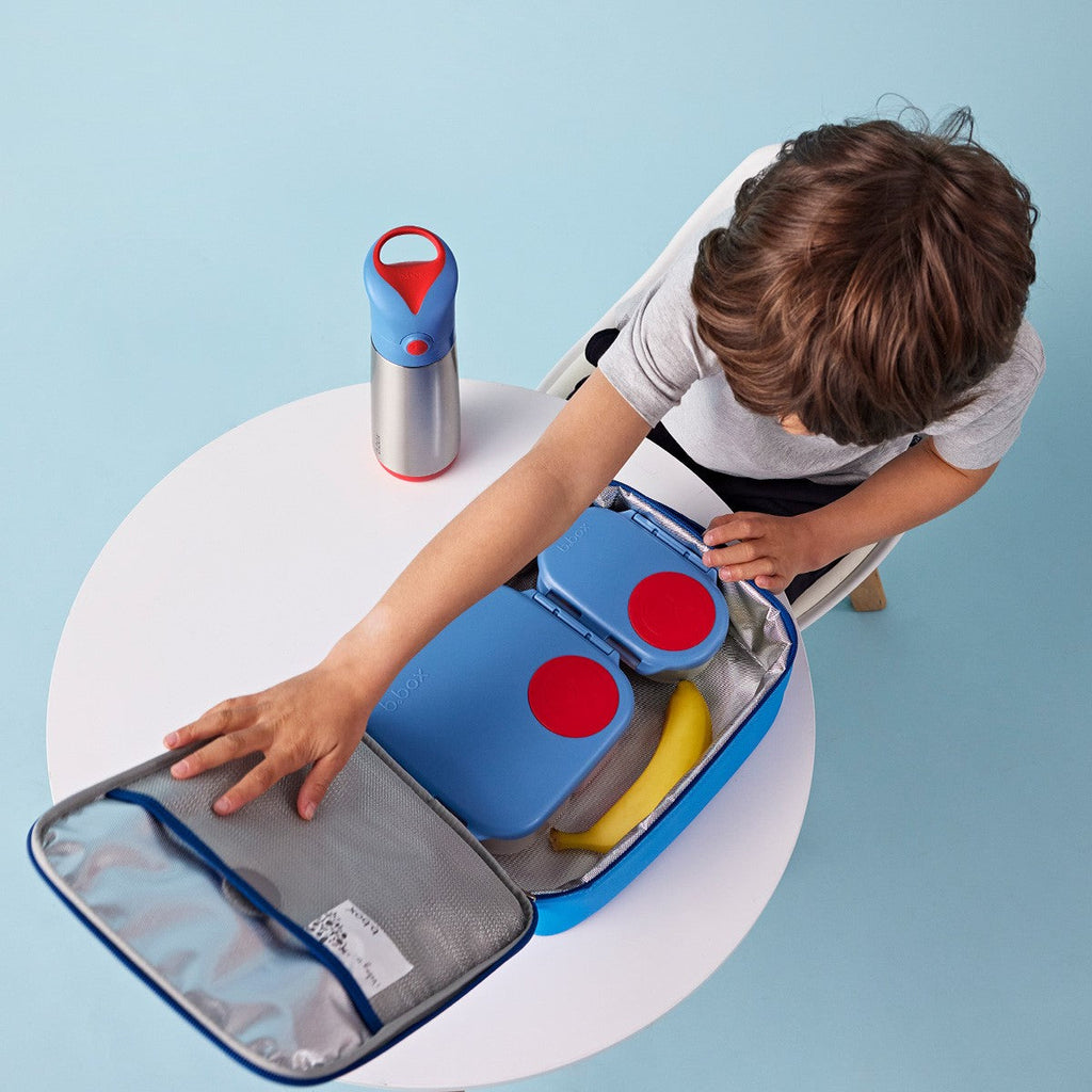 borsa pranzo isolata flexi - blu profondo