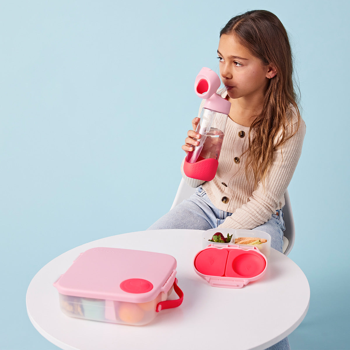 tritan™ bottiglia per bevande 600ml - flamingo fizz