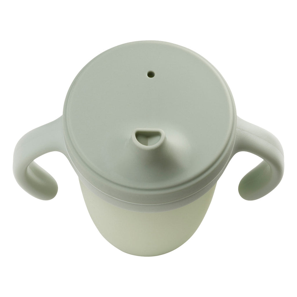 Tazza con beccuccio in silicone - salvia