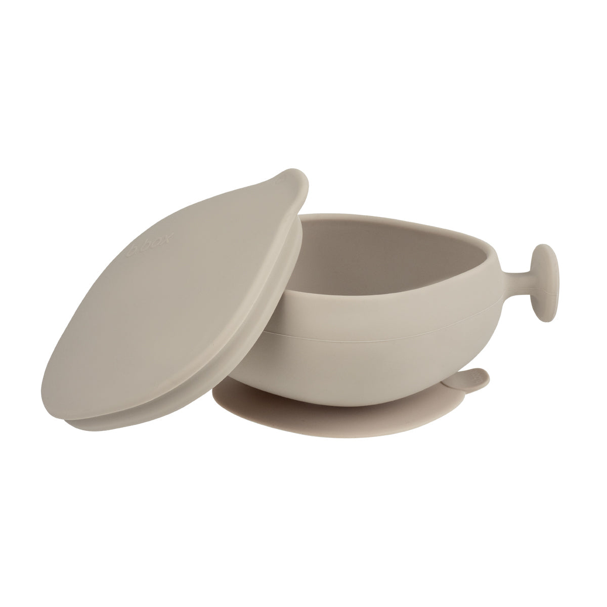 Ciotola in silicone + coperchio - latte