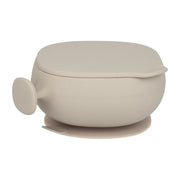 Ciotola in silicone + coperchio - latte