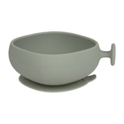 Ciotola in silicone + coperchio - salvia