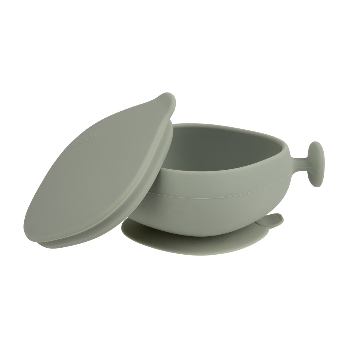 Ciotola in silicone + coperchio - salvia