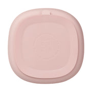 Piatto + coperchio in silicone - blush