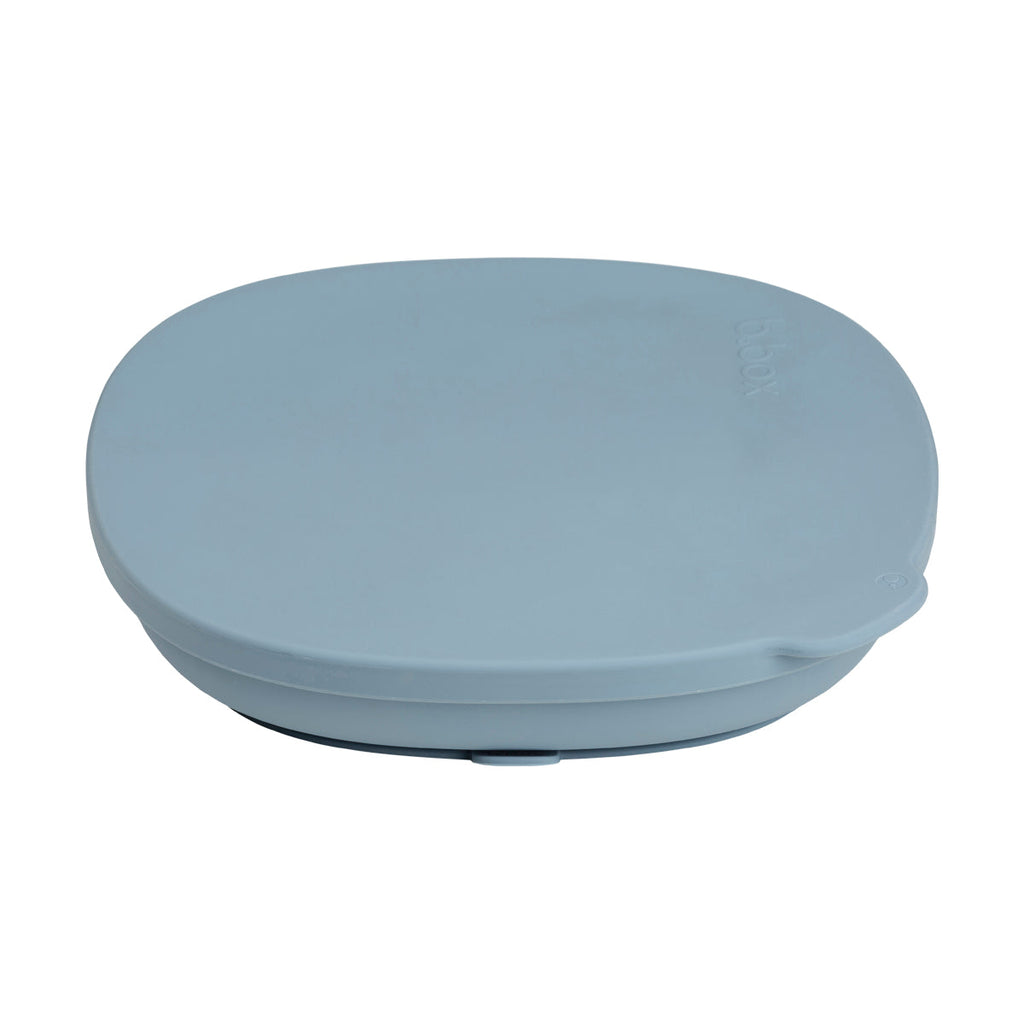Piatto in silicone + coperchio - oceano