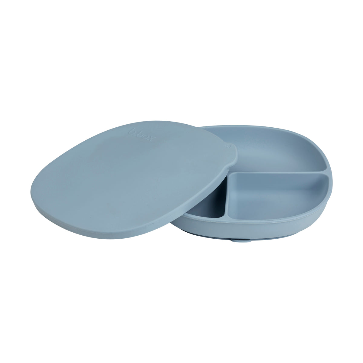 Piatto in silicone + coperchio - oceano