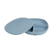 Piatto in silicone + coperchio - oceano