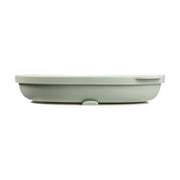 Piatto in silicone + coperchio - salvia
