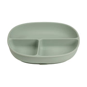 Piatto in silicone + coperchio - salvia