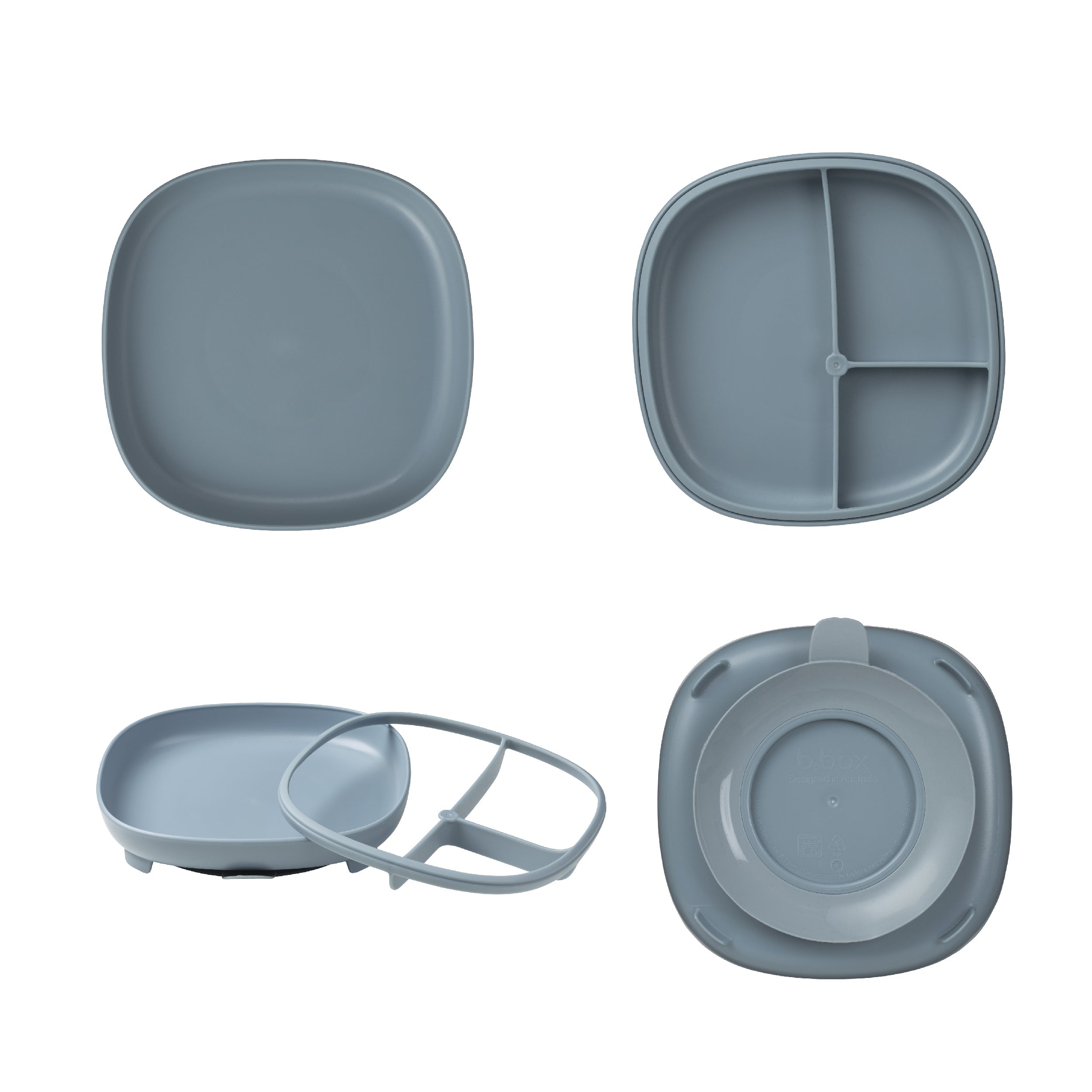 Suction plate 2 in 1 - ocean