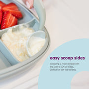 Suction plate 2 in 1 - blush