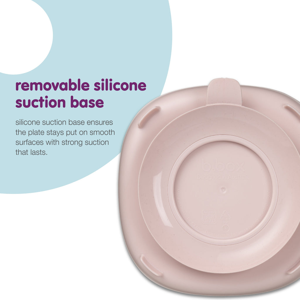 Suction plate 2 in 1 - blush