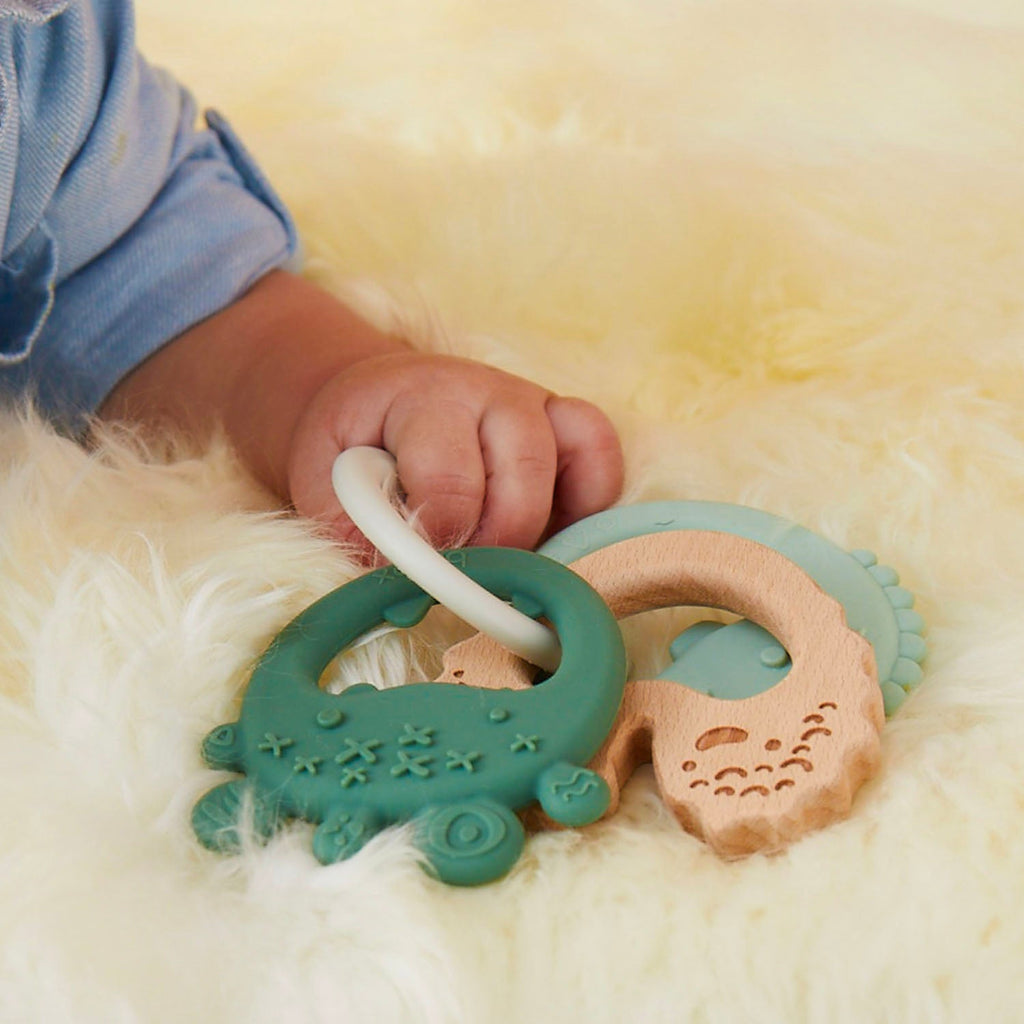 Trio Teether - Peonia