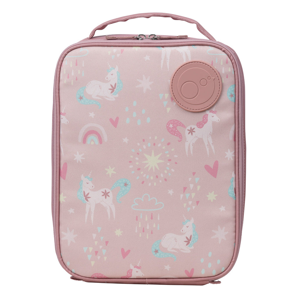 borsa da pranzo isolata flexi - sogni di unicorno