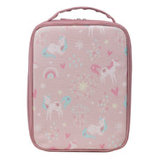 borsa da pranzo isolata flexi - sogni di unicorno